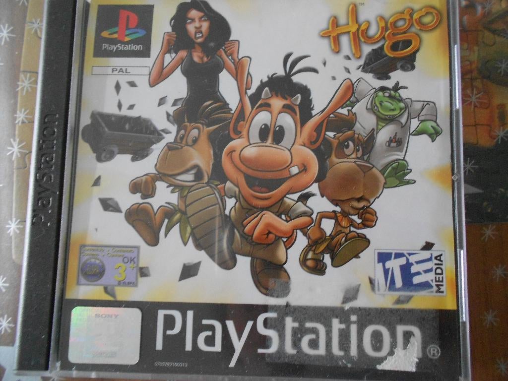 PS1 spel Hugo black diamond fever, Spelcomputers en Games, Games | Sony PlayStation 1, Gebruikt, 1 speler, Vanaf 3 jaar, Ophalen