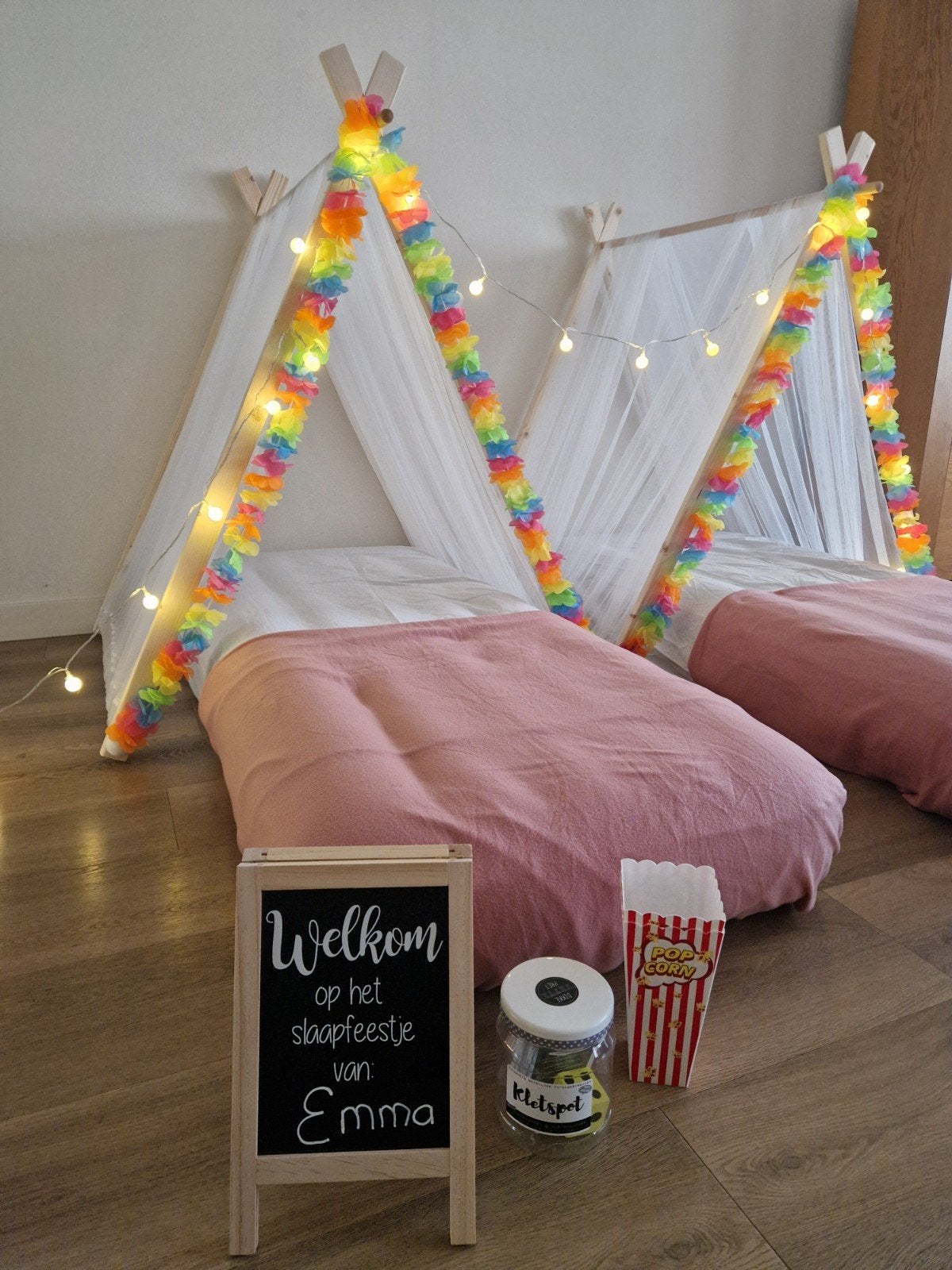 Slaapfeestje, slaaptentje kinderfeestje, Ophalen, Overige