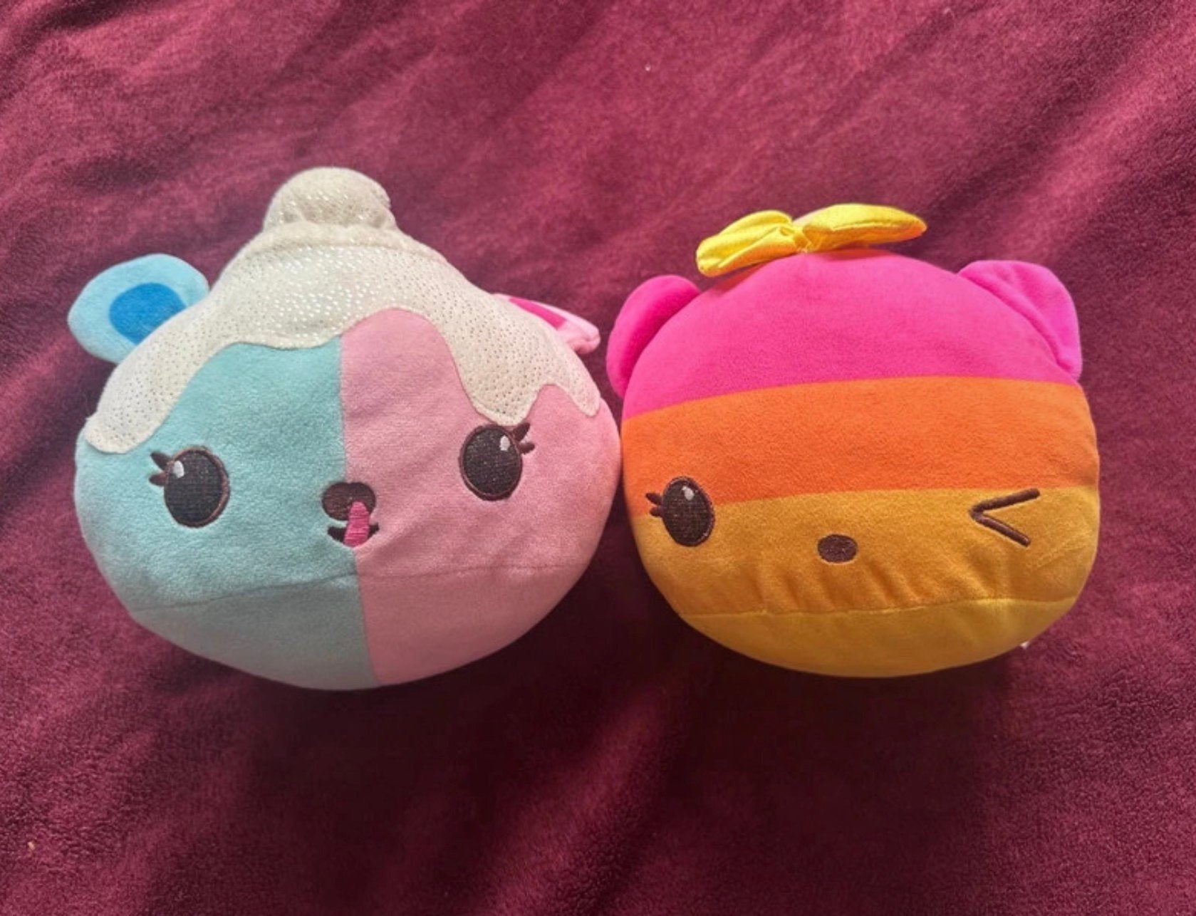 2 schattige knuffeltjes, Ophalen of Verzenden, Zo goed als nieuw