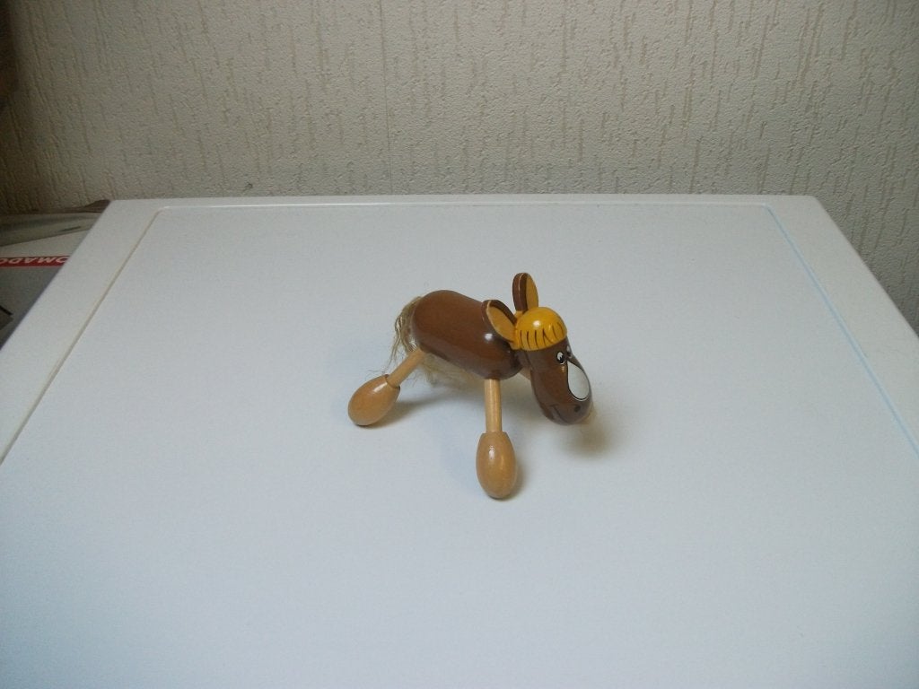 Hout ezeltje, Ophalen of Verzenden, Gebruikt