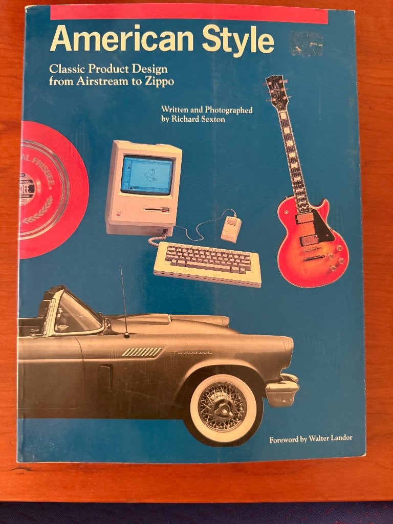 American Style – Classic Product Design Airstream to Zippo, Ophalen of Verzenden, Gelezen, Overige onderwerpen, Richard Sexton