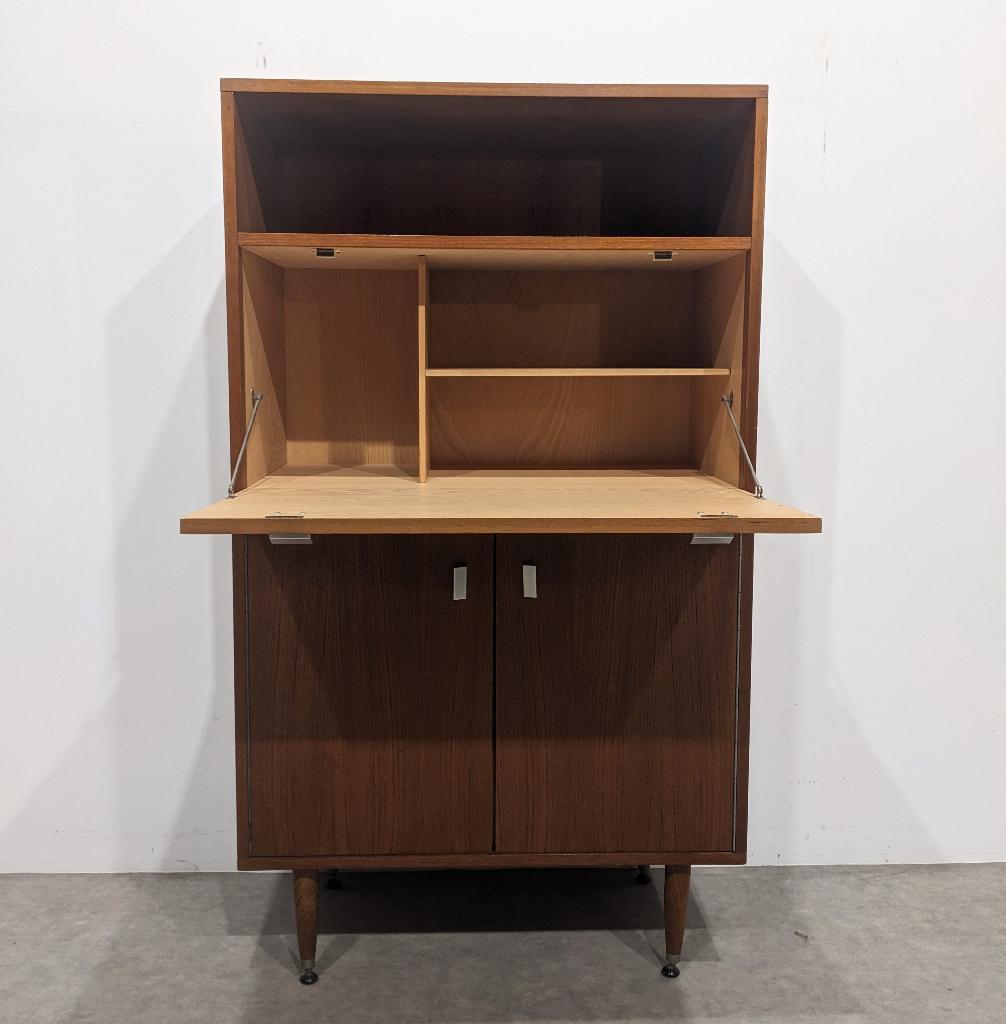 Vintage secretaire 1960s, Ophalen, Zo goed als nieuw