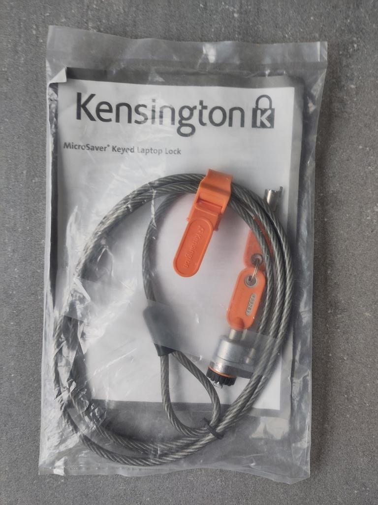 Nieuw in verpakking Kensington Microsaver Keyed Laptop-slot, Ophalen of Verzenden, Nieuw