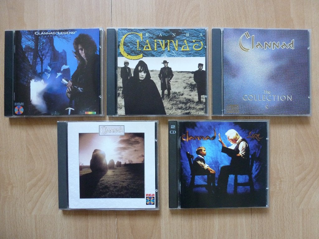 CD 5x CLANNAD Legend Banba The Collection Magical Ring Lore, Ophalen of Verzenden, Zo goed als nieuw