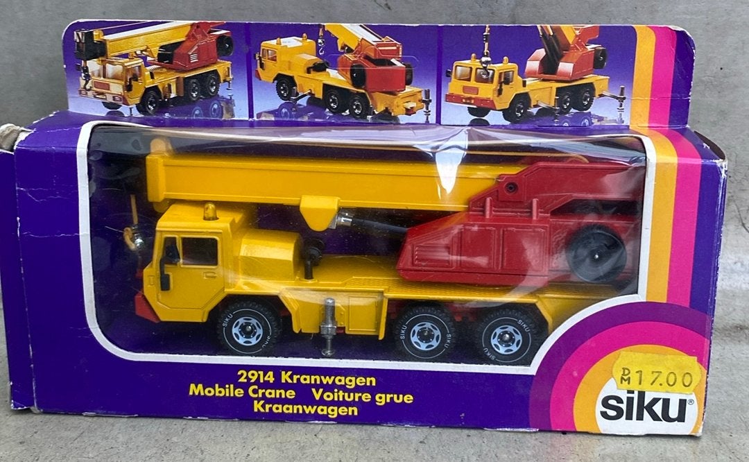 Siku FAUN Kraanwagen 2914 **orginele verpakking**, Ophalen of Verzenden, Zo goed als nieuw, Bus of Vrachtwagen, SIKU