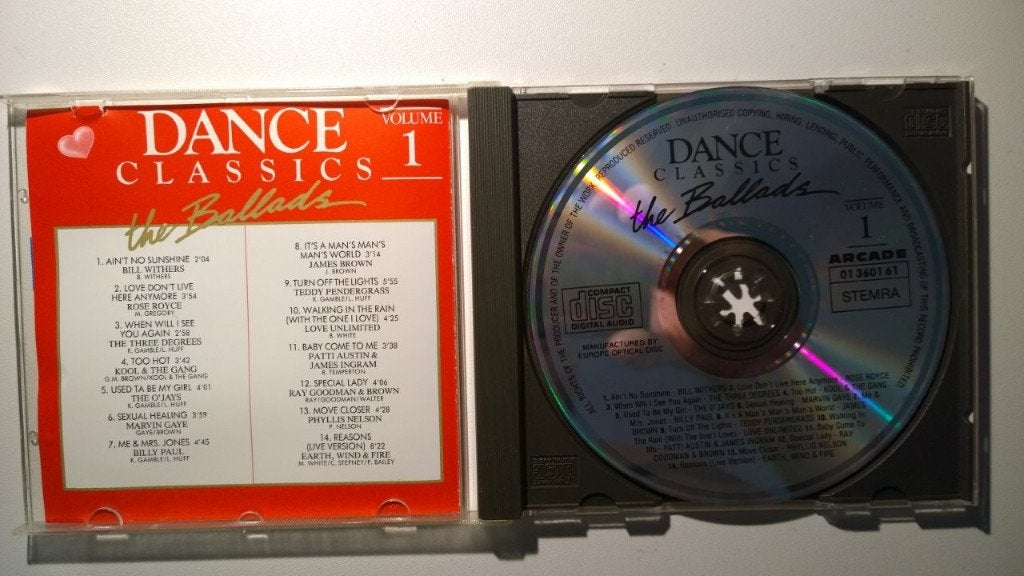 Dance Classics The Ballads Volume 1, Ophalen of Verzenden, Zo goed als nieuw, Dance en House, Album