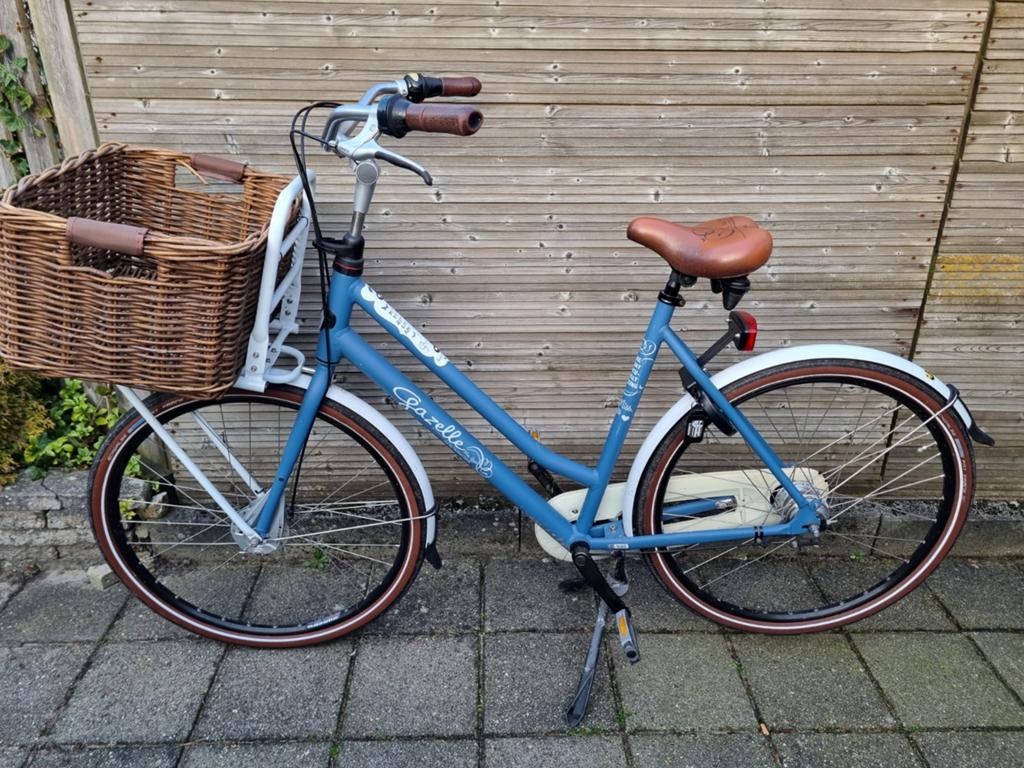 Gazelle Heavy Duty blauw framemaat 59, 56 cm of meer, Ophalen, Zo goed als nieuw, Gazelle