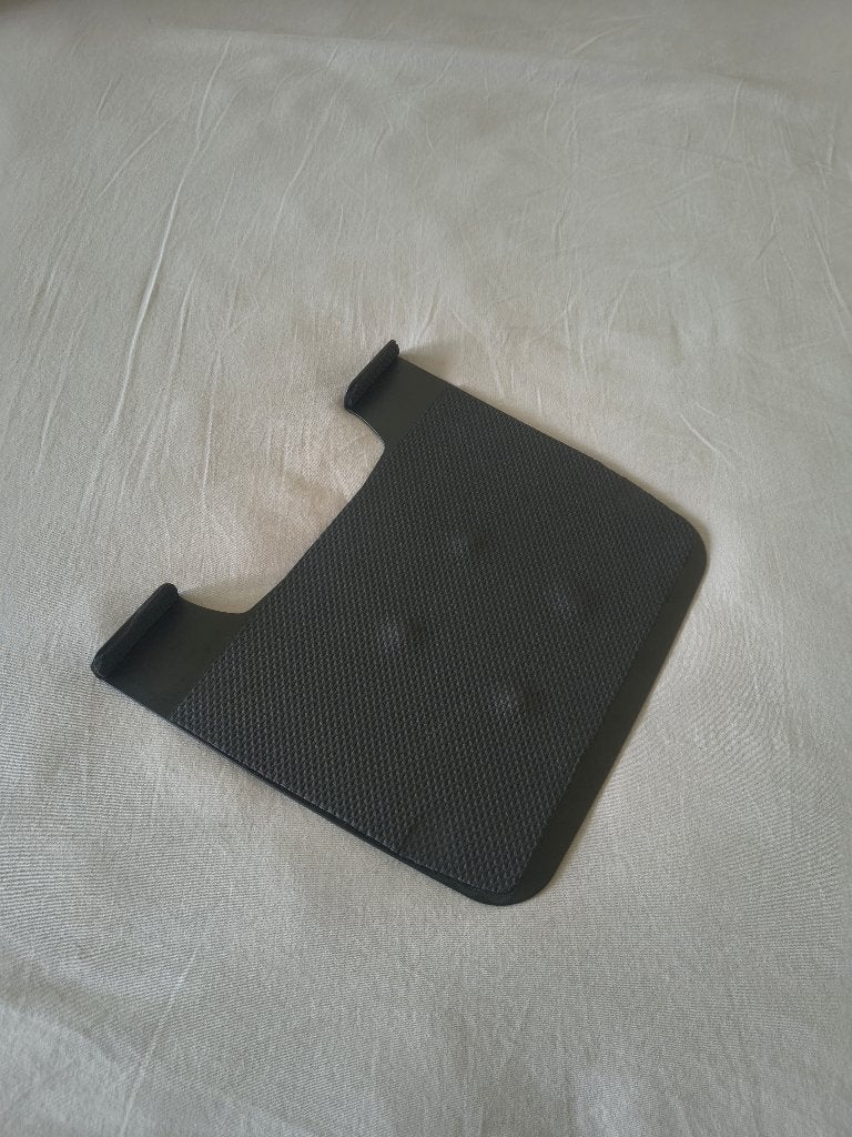 Laptophouder voor monitorarm, Computers en Software, Laptopstandaarden, Ophalen of Verzenden, Zo goed als nieuw, In diepte verstelbaar