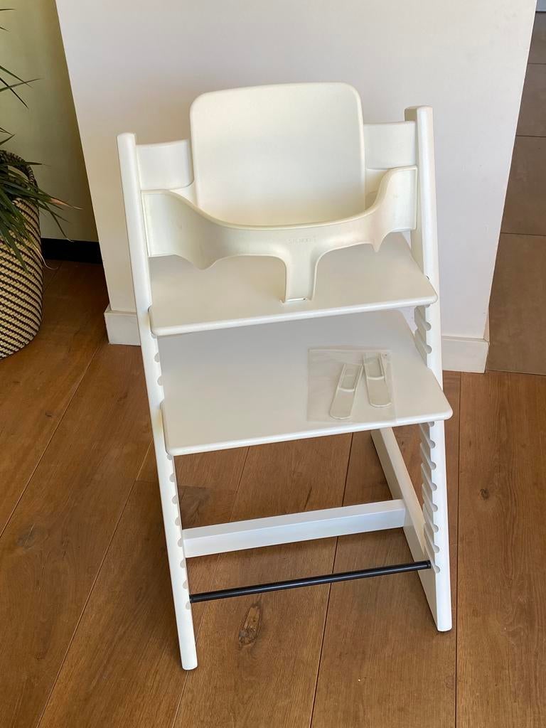 Stokke tripp trapp met babyset, Ophalen, Zo goed als nieuw, Meegroeistoel