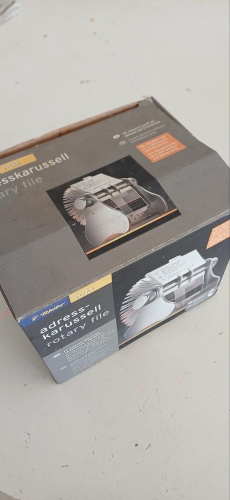Rolodex,  adress karussell, Ophalen of Verzenden, Nieuw, Luchtkoeling