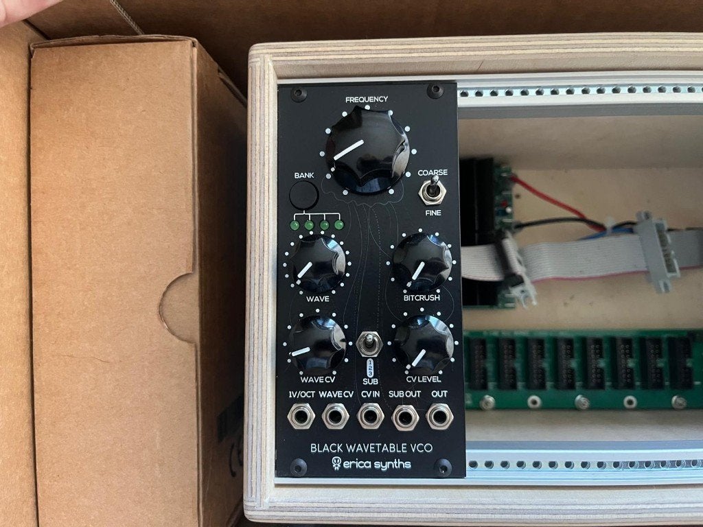 Erica Synths Black Wavetable VCO Eurorack Module, Ophalen of Verzenden, Zo goed als nieuw, Overige merken
