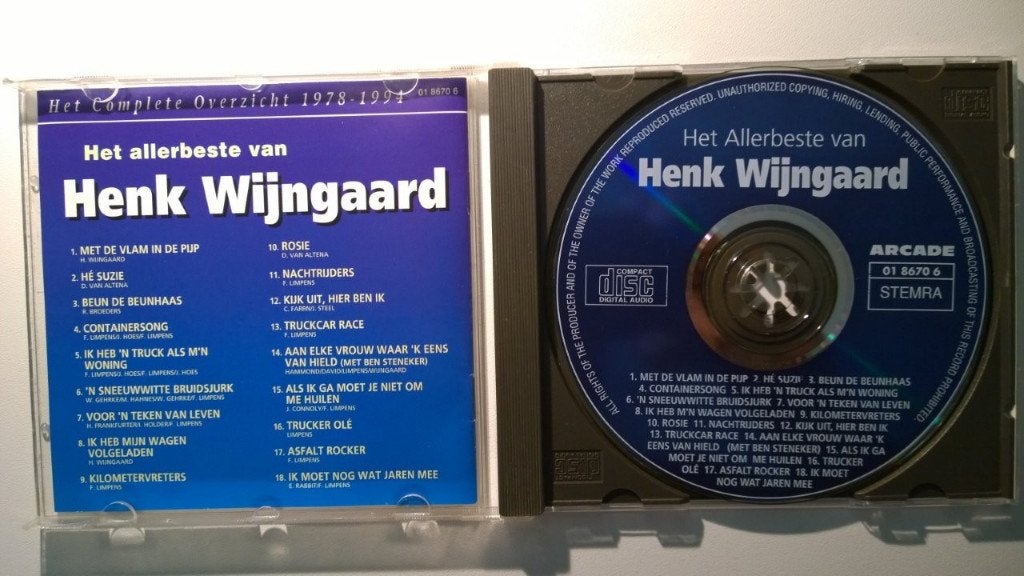 Henk Wijngaard - Het Allerbeste Van Henk Wijngaard, Ophalen of Verzenden, Zo goed als nieuw, Pop, Album