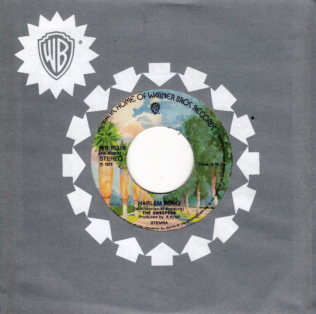 THE SWEEPERS  -  Harlem song, Cd's en Dvd's, Gebruikt, 7 inch, Pop, Fotohoes