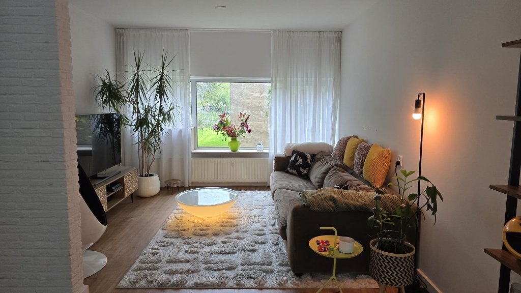 Verlichte salontafel Foscarini (verlicht), Ophalen, Modern minimalistisch, 50 tot 100 cm, Rond