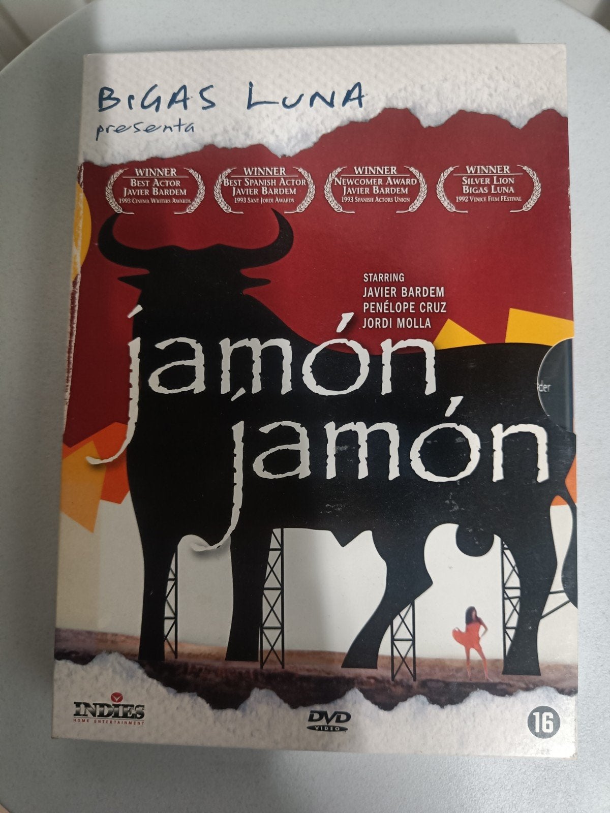 Jamon Jamon DVD - Bigas Luna (Javier Bardem, Penélope Cruz), Ophalen of Verzenden