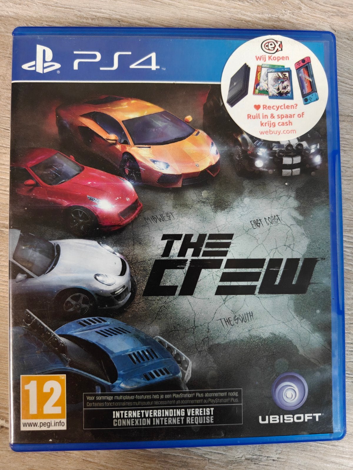 The Crew PS4, Spelcomputers en Games, Games | Sony PlayStation 4, Ubisoft, Online, Gebruikt, Racen en Vliegen