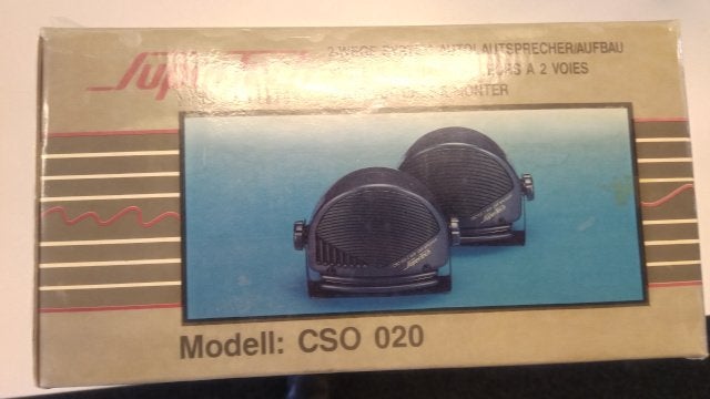 Supertech CSO-020 auto luidsprekers, Ophalen of Verzenden, Nieuw