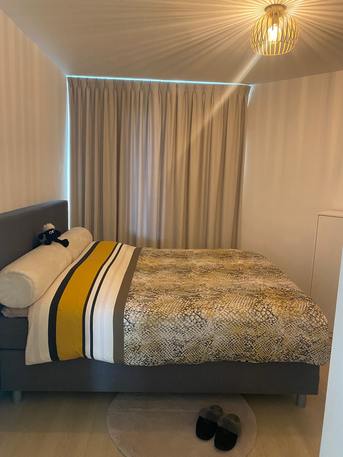Boxspring, Huis en Inrichting, Slaapkamer | Complete slaapkamers, Zo goed als nieuw, Tweepersoons, Ophalen