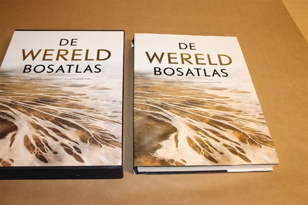 De Wereld Bosatlas — Extra Groot 38x38 Cm [Slipcase], Ophalen of Verzenden, 1800 tot 2000, Wereld, Landkaart