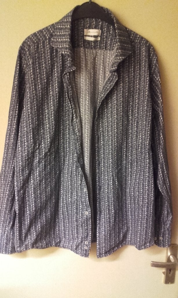 marnelli xxl, Kleding | Heren, Overhemden, Ophalen of Verzenden, Zo goed als nieuw, Blauw, Overige halswijdtes