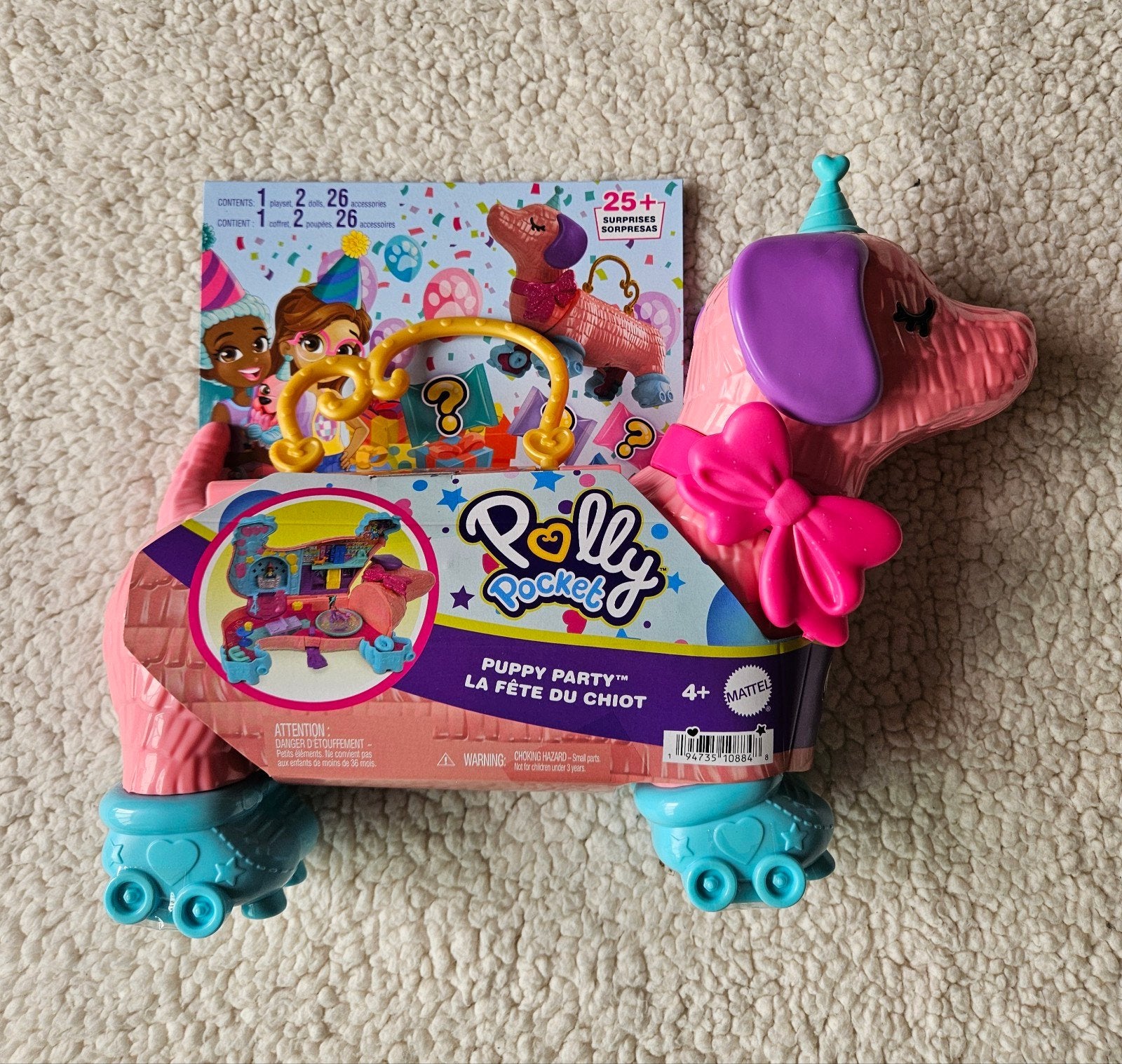 Polly Pocket Puppy Party Speelset - Nieuw in verpakking, Ophalen of Verzenden, Nieuw, Jongen of Meisje