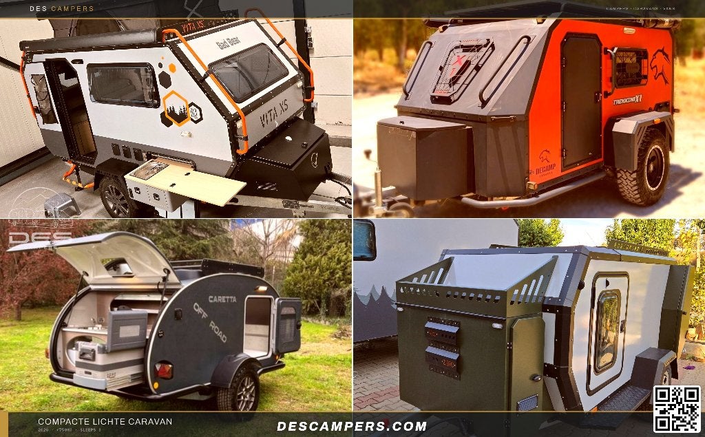 Compacte Lichte Caravan nodig?| VITA XS | DECAMP X1 |Caretta, Caravans en Kamperen, Overige merken, Rondzit, Tot en met 2, Bedrijf