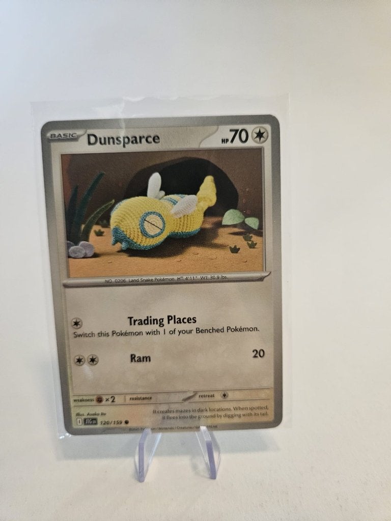 Dunsparce 120/159 Pokémon Journey Together – Near Mint, Ophalen of Verzenden, Zo goed als nieuw, Losse kaart