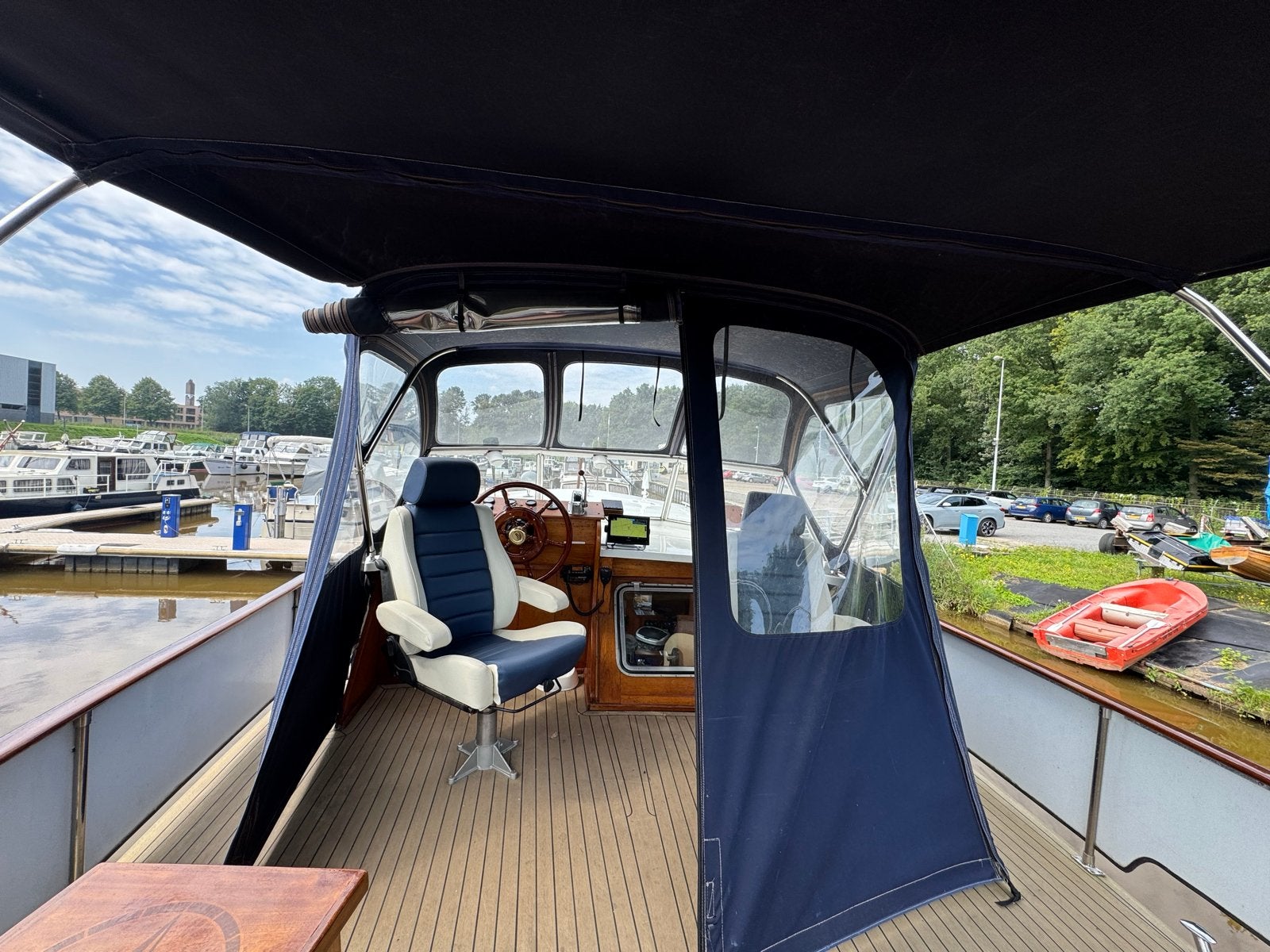 Miedema Rondspant Kruiser - Comfortabel en Ruim, Watersport en Boten, Motorboten en Motorjachten, Staal, Overige merken, Gebruikt