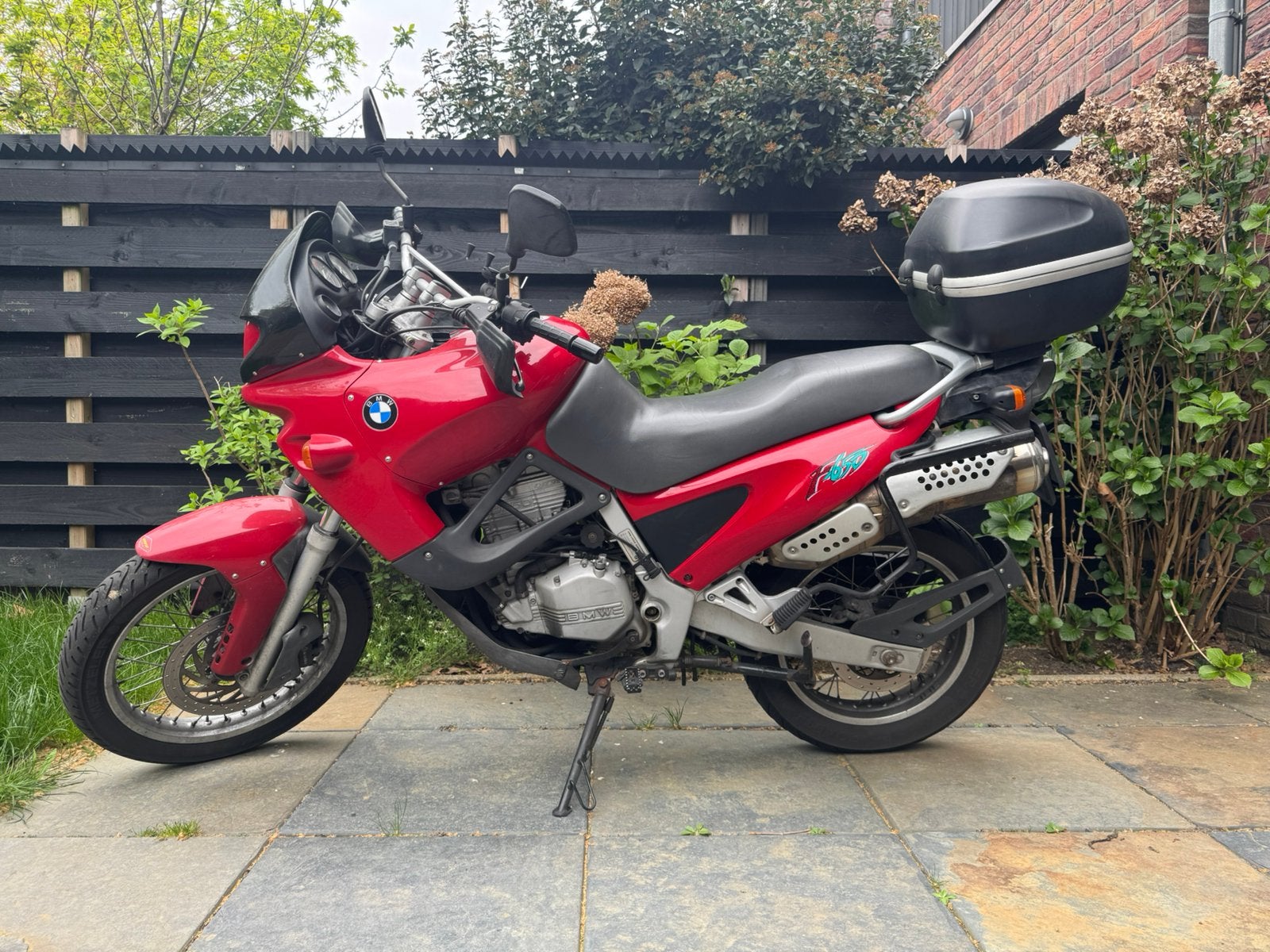 Bmw F650 Funduro 1994 inclusief koffers, Gebruikt, Particulier, Toermotor, Minimaal motorrijbewijs A2