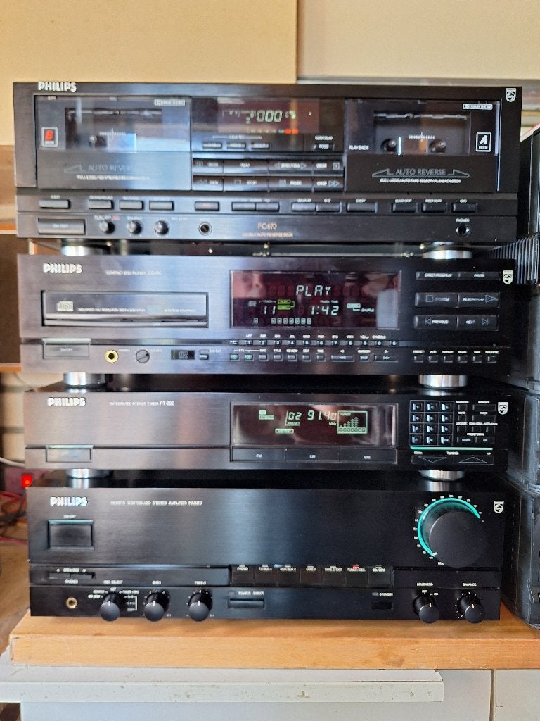 Philips stereo set 800 / 600 serie, Ophalen, Gebruikt, Tuner of Radio, Philips