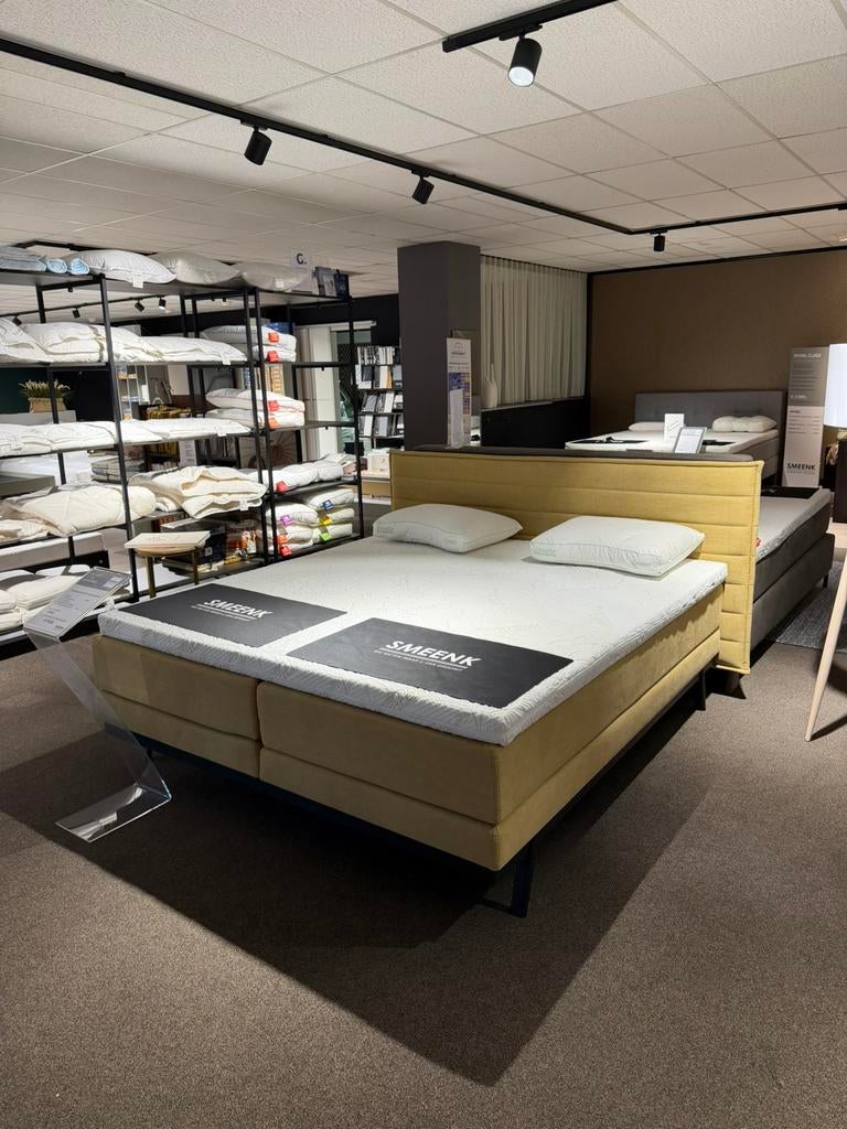 NIEUWE Key West boxspring! 180/200 35% korting! KOOPJE!, Ophalen of Verzenden, Zo goed als nieuw, Tweepersoons, 180 cm
