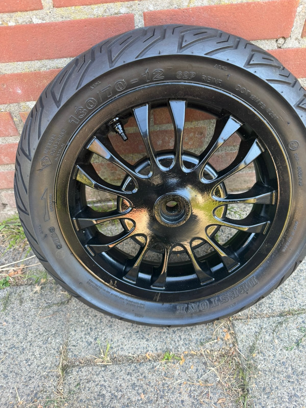 Vespa sprint achtervelg grote trommel, Ophalen, Nieuw, Overige typen, Vespa
