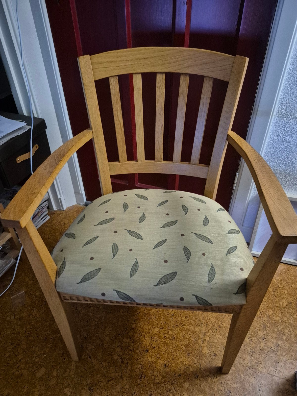 Twee beuken stoelen, Huis en Inrichting, Stoelen, Gebruikt, Twee, Ophalen of Verzenden