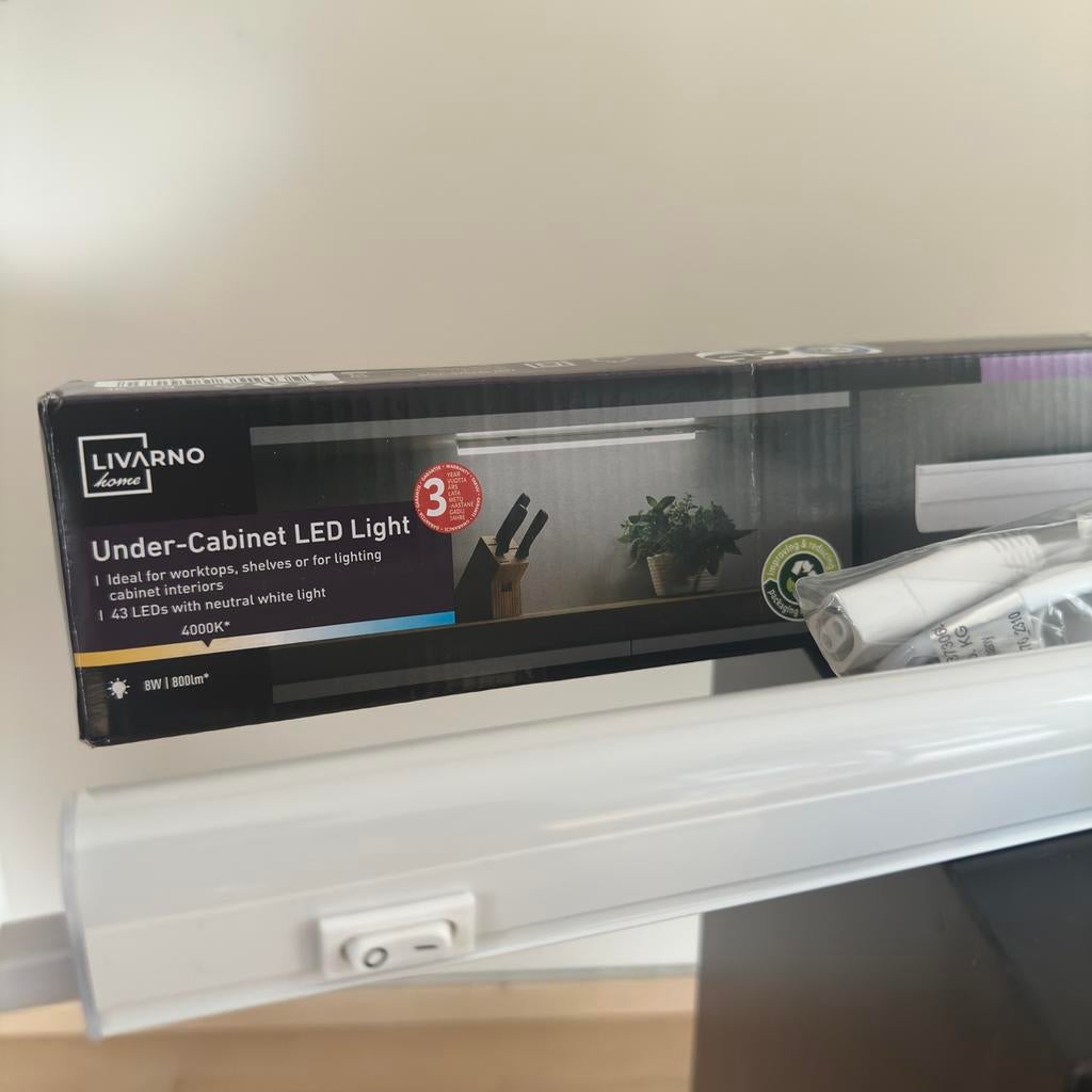LIVARNO home Onderbouw LED-verlichting - Bedraad, Ophalen, Nieuw