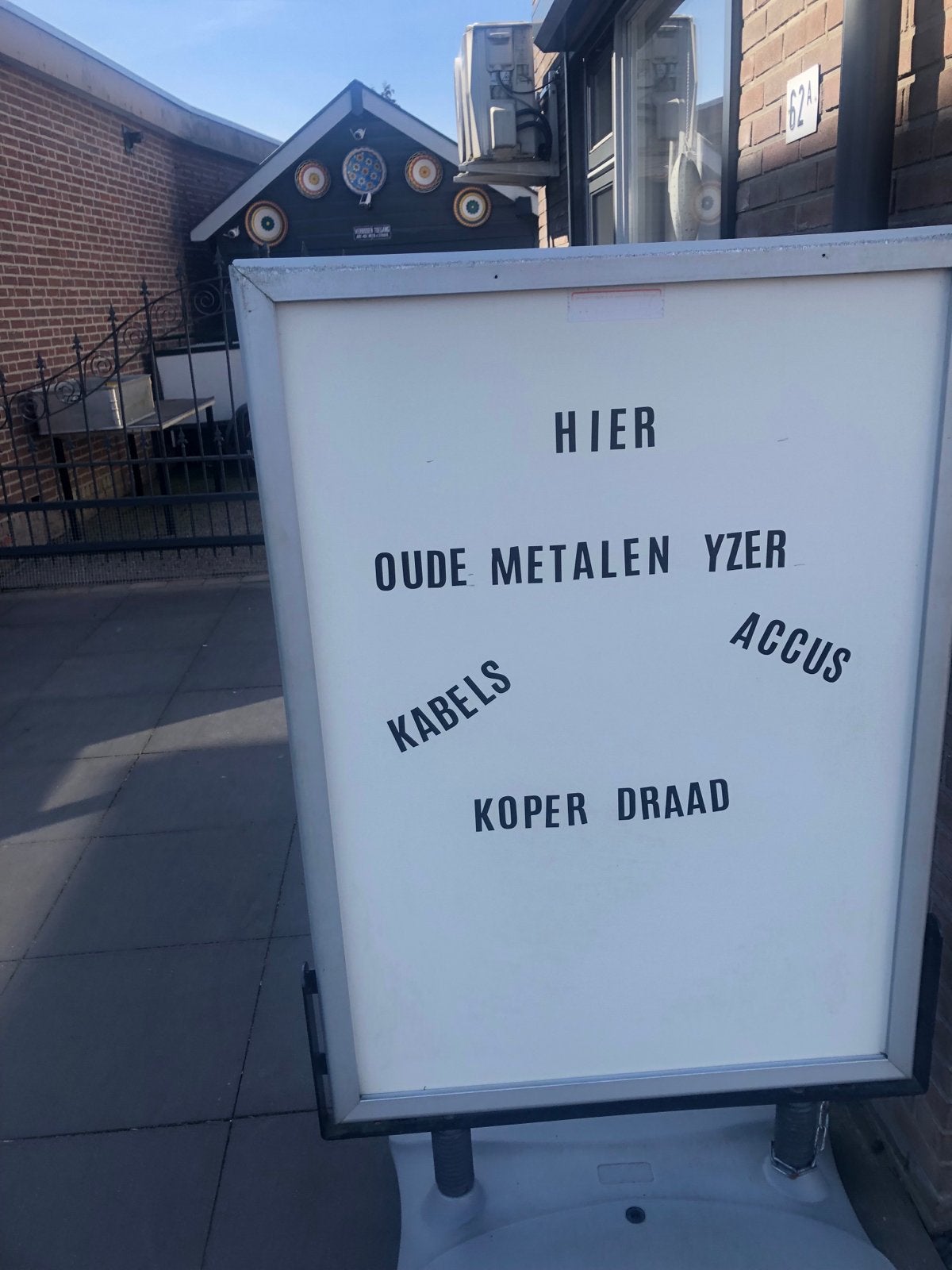 Gratis oud ijzer en kabels brengen, Ophalen, Gebruikt