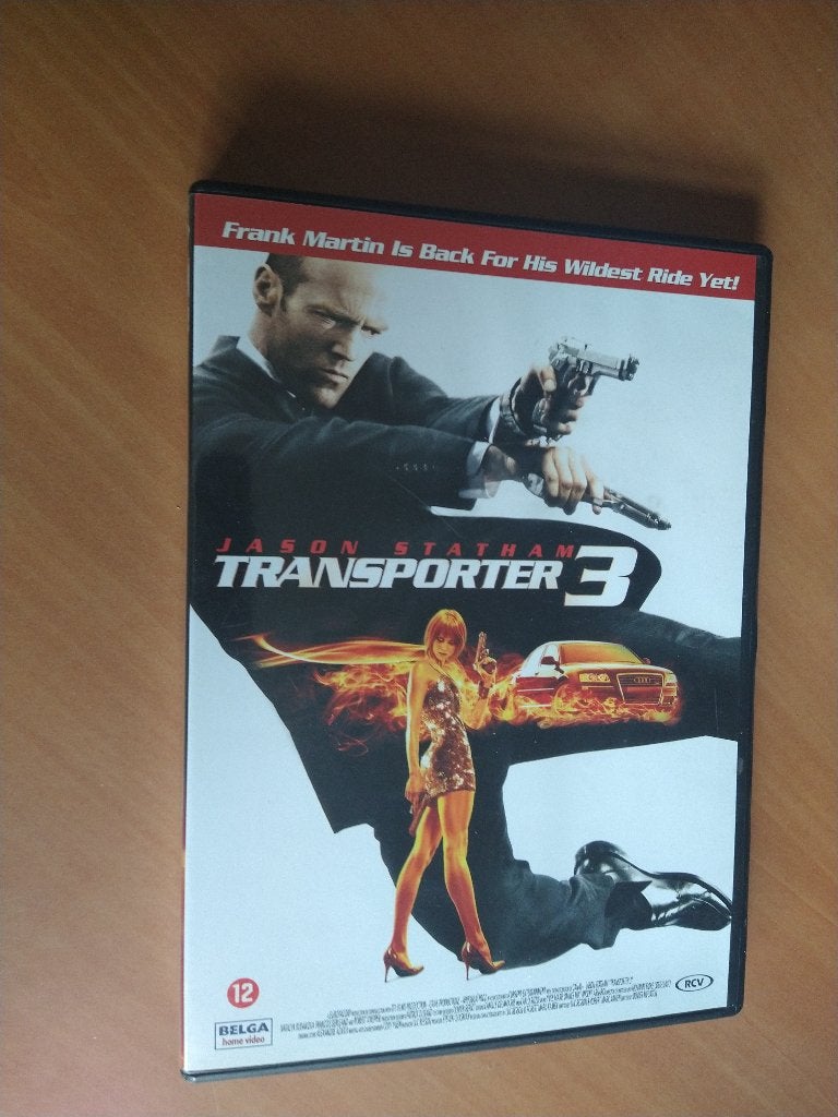 DVD Transporter 3 -- Jason Statham, Vanaf 16 jaar, Ophalen of Verzenden, Zo goed als nieuw