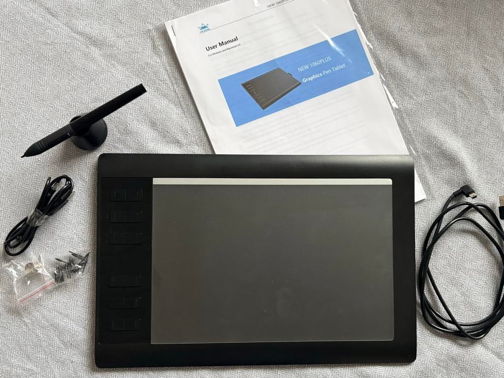 HUION Graphics pen tablet 1060 plus, Ophalen of Verzenden, Nieuw, Bedraad