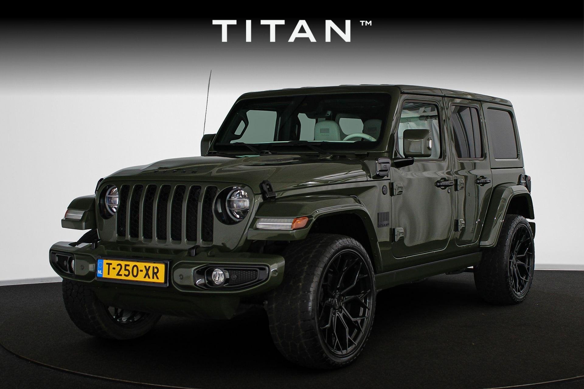 Jeep Wrangler 4xe 380pk TITAN™, Auto's, Automaat, Euro 6, 4 cilinders, Cabriolet