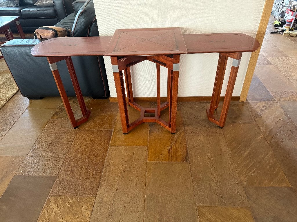 Sidetable / bijzettafel Schuitema Decoforma Aline sidetable, Ophalen, Art Deco / geometrisch design, Gebruikt, 75 cm of meer