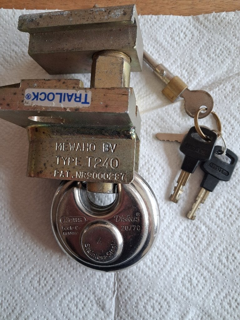 disselslot, Ophalen of Verzenden, Gebruikt