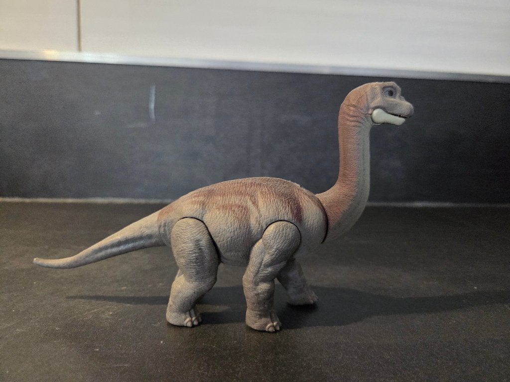 Mattel jurassic world baby brachiosaurus, Ophalen of Verzenden, Zo goed als nieuw