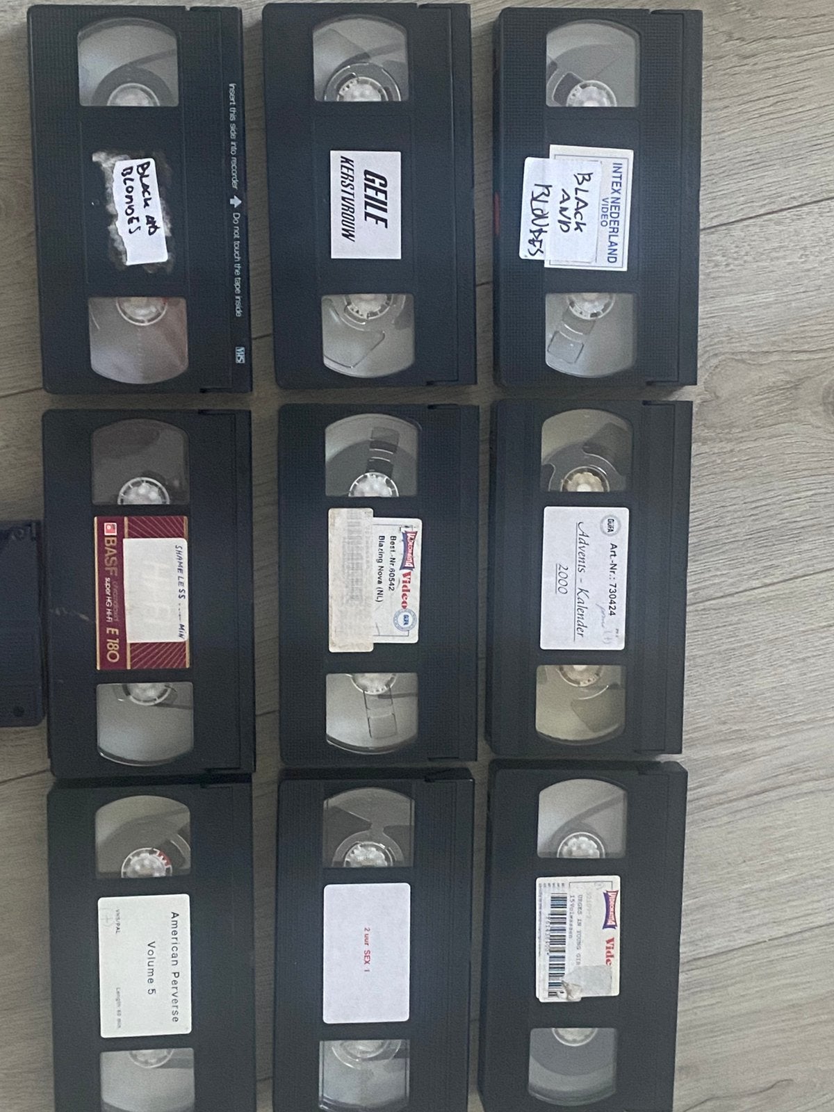 Adult vhs films 18+, Vanaf 18 jaar, Gebruikt, Overige genres, Ophalen of Verzenden