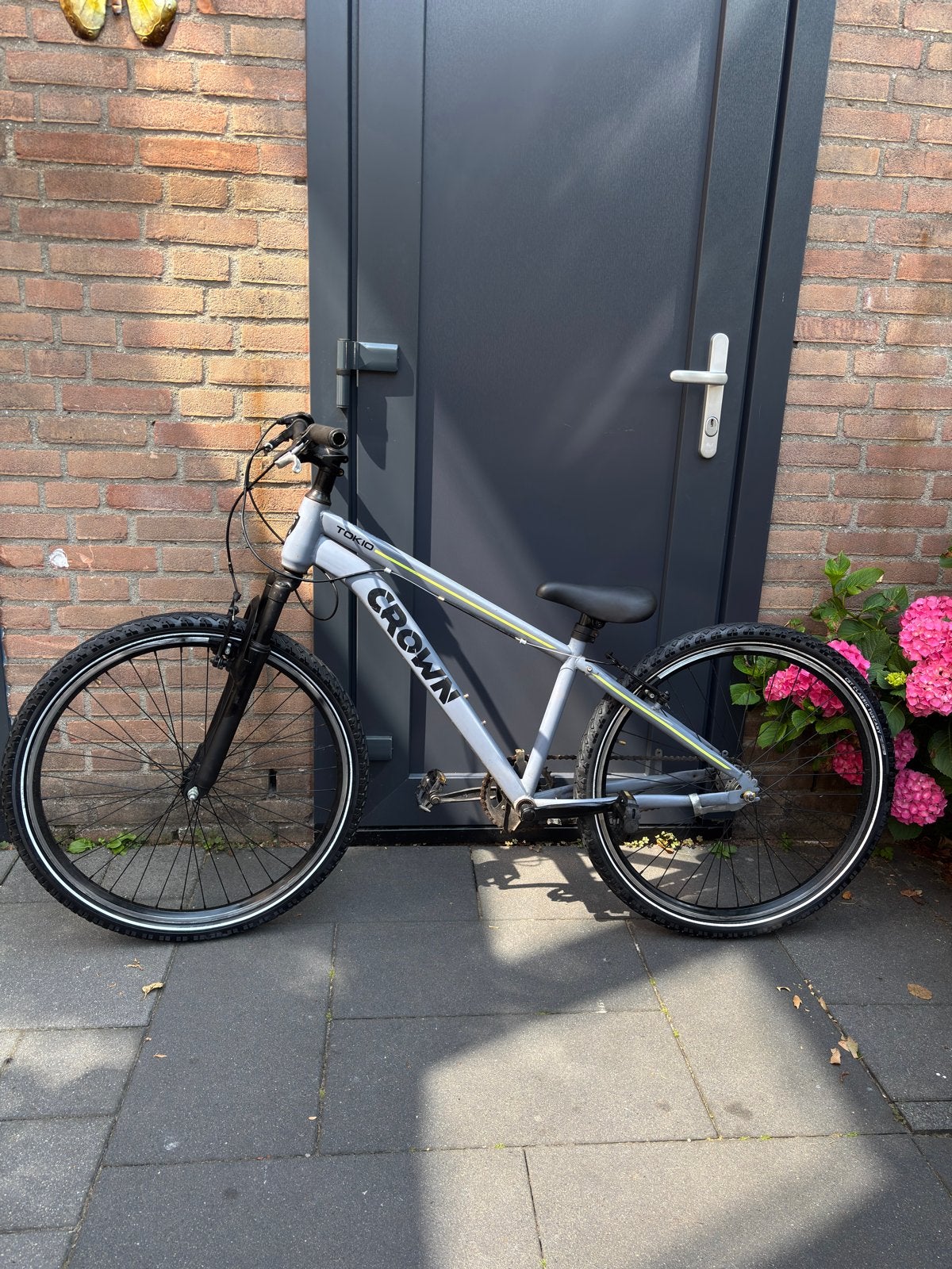 Crown Tokio 26 inch fiets met nieuwe onderdelen, Gebruikt, Velgrem, Versnellingen, Ophalen
