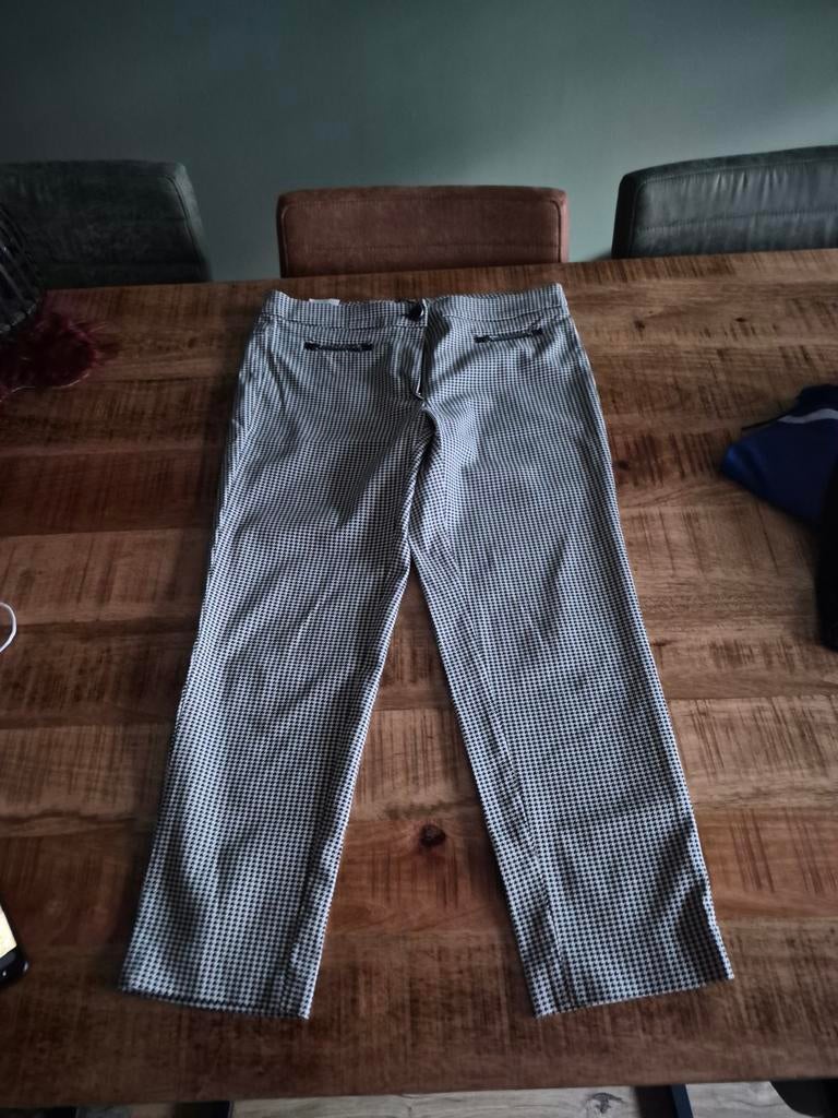 Broek Zerres maat 40 zwart/wit, Zerres, Ophalen of Verzenden, Maat 38/40 (M), Zwart