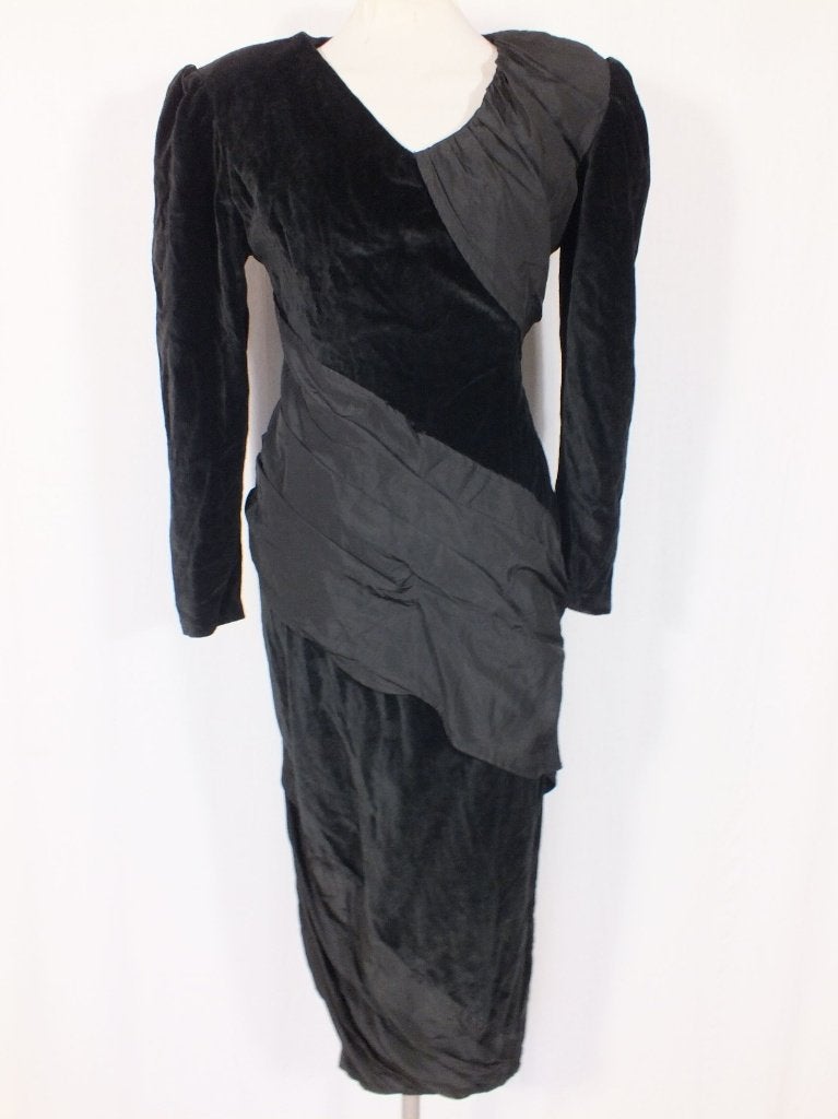 Super gave lange,zwarte jaren 60 /70 Jurk,mt. 36, Kleding | Dames, Carnaval, ., Ophalen of Verzenden, Zo goed als nieuw