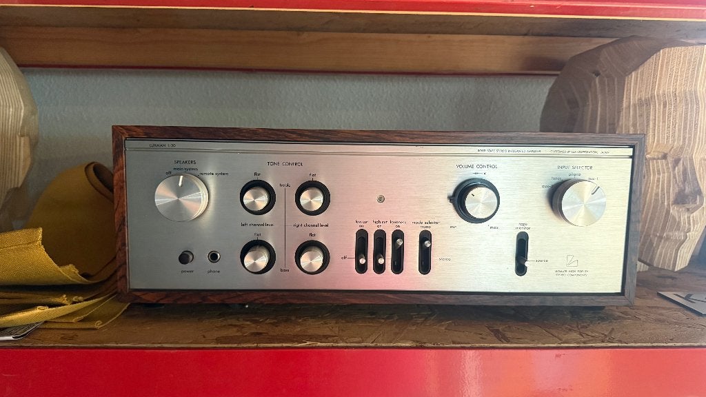 Luxman versterker L-30, Gebruikt, 120 watt of meer, Stereo, Ophalen