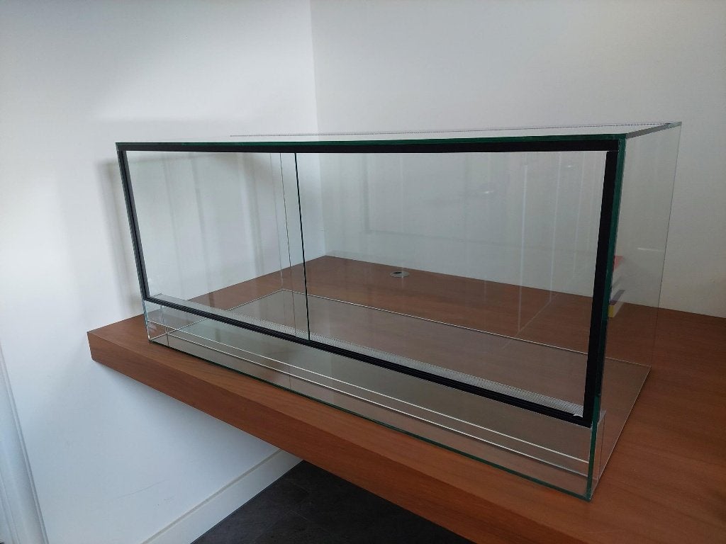Terrarium 100x45x46, Dieren en Toebehoren, Reptielen en Amfibieën | Toebehoren, Ophalen, Gebruikt, Terrarium of Paludarium