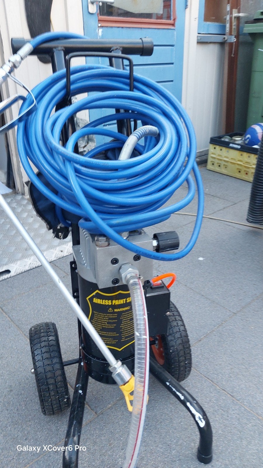 Vevor Verfspuit - Eenmaal geprobeerd, werkt niet, Doe-het-zelf en Verbouw, Ophalen of Verzenden, Gebruikt, Verfspuit of Verfpomp
