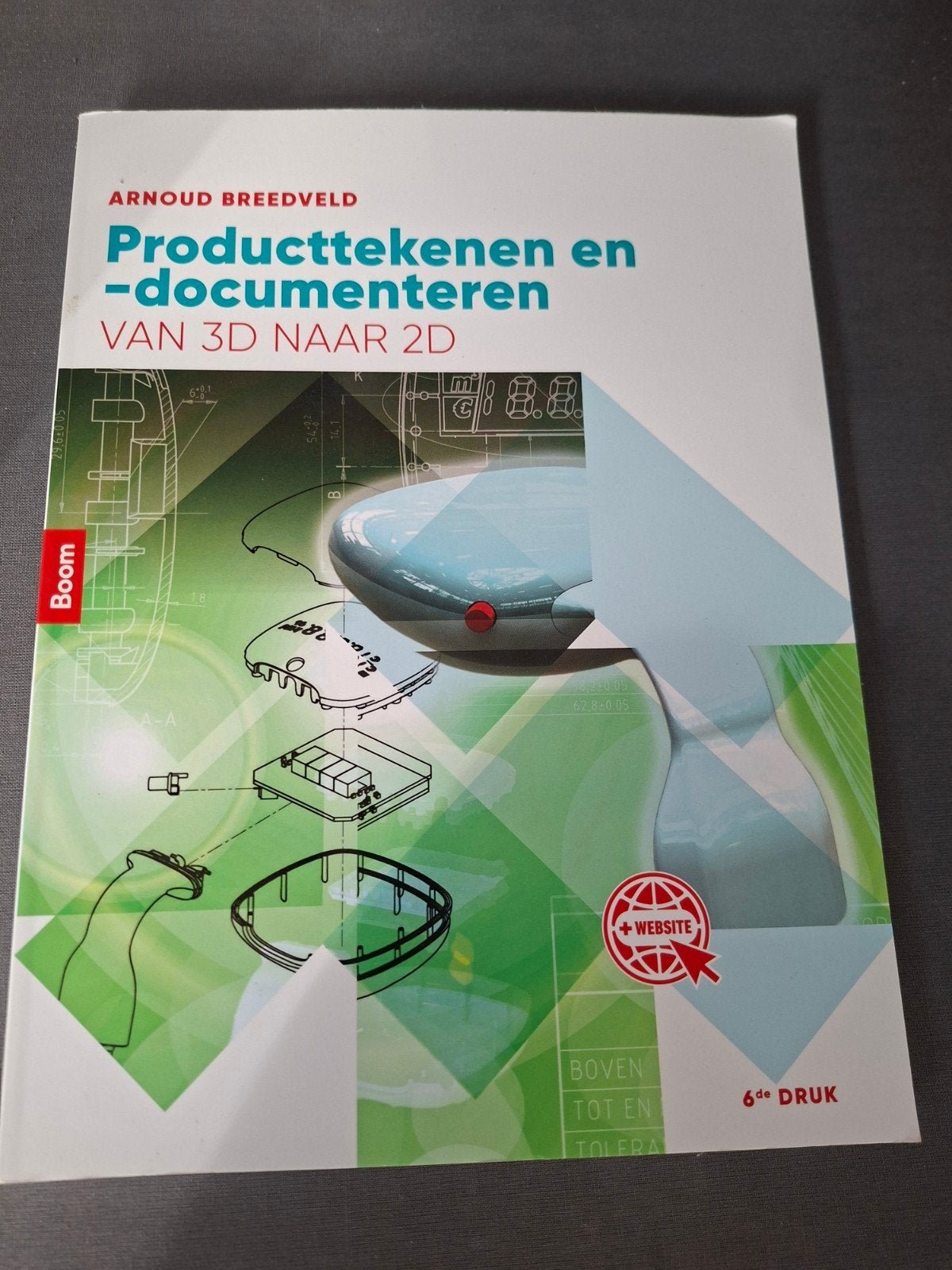 Producttekenen en -documenteren van 3D naar 2D, Boeken, Beta, HBO, Ophalen of Verzenden, Arnoud Breedveld