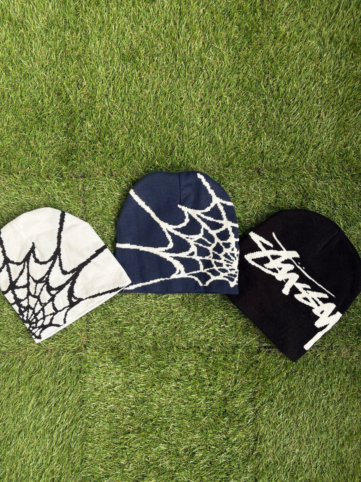 Stussy Spinnenweb Muts / Beanie - Nieuw, Kleding | Heren, Ophalen of Verzenden, Nieuw